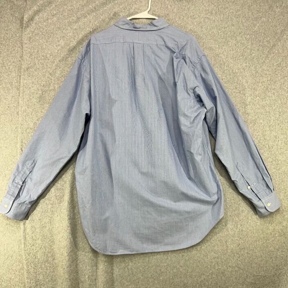 Ralph Lauren Shirt Mens Size Large Blake Long Sleeve Button Down Blue Chambray - Picture 8 of 11